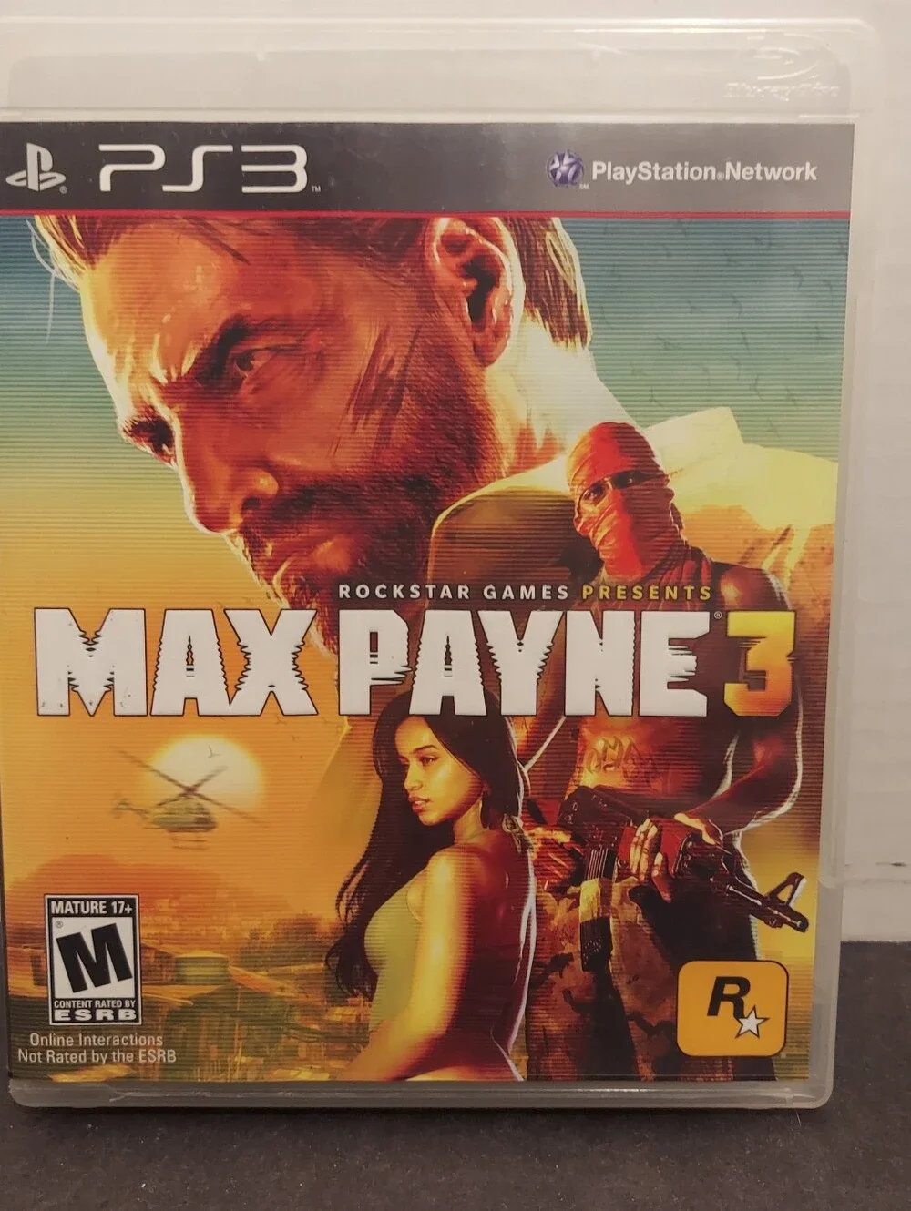 Max Payne 3 for PlayStation 3 Rockstar Max Payne 3 PS3 Complete with manual cib